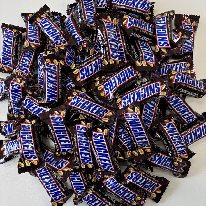 [놀러과자] 마즈 스니커즈 땅콩 대용량 개별포장, 20g, 80개