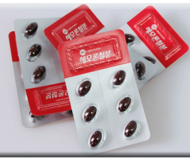 빈혈예방 종근당 프리미엄 헤모론철분 120캡슐, 1개