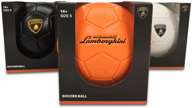람보르킥 사커볼 (람보르기니 라이센스 축구공), 1개, 오렌지컬러(LFB552-5)
