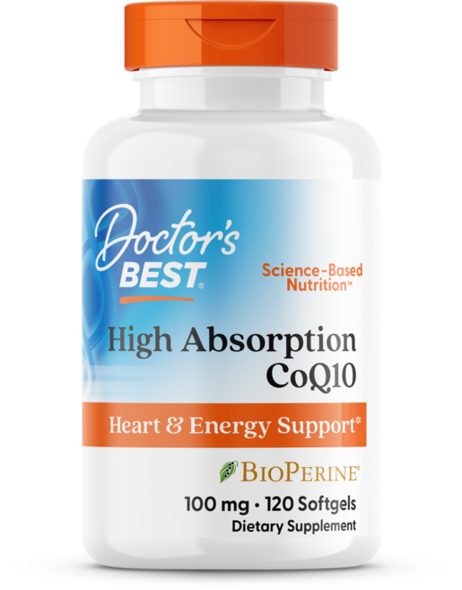 닥터스베스트 하이 앱솔션 CoQ10 100mg 소프트젤, 120정, 1개