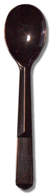 12cm 검정 아이스크림 스푼 벌크포장 4000개입 일회용수저 플라스틱 스픈, 1개