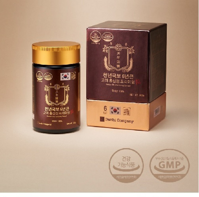 천년국보 6년근 고려홍삼정 프리미엄, 1개, 상세페이지 참조, 상세페이지 참조, 240g