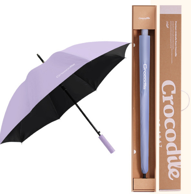 크로커다일 UV 자외선차단 초경량 장우산+케이스