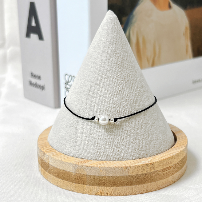 썸머샌드 레이어드 우정 패션 진주팔찌