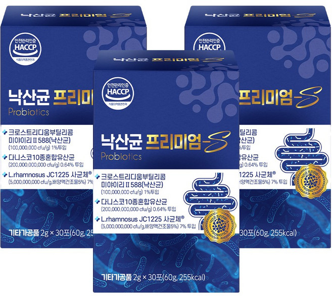 낙산균 람노스 유산균 사균체 람노스산 포스트바이오틱스, 3개, 30회분
