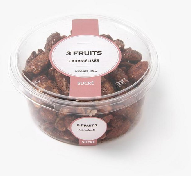 프랑스 메종 나자 Maison Naja 헤이즐넛 아몬드 피칸 캐러멜 견과 믹스, 6개, 270g