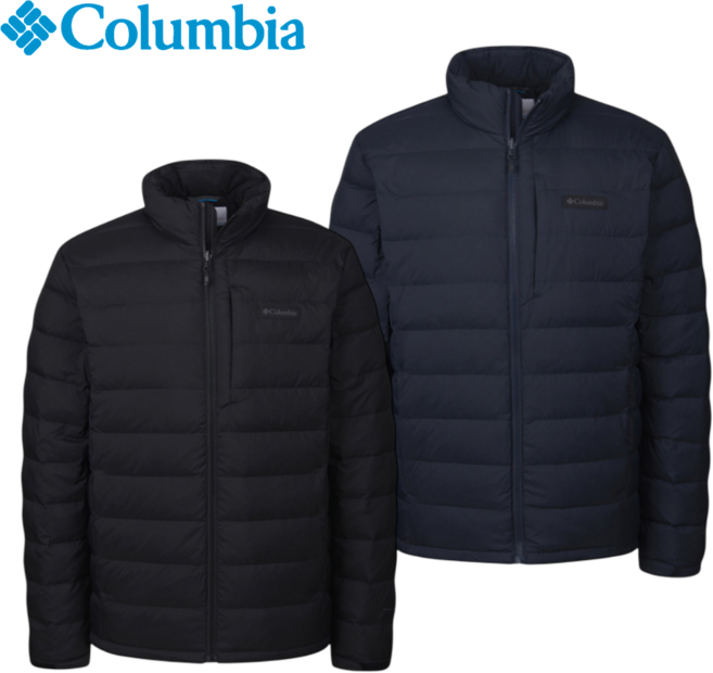 [백화점발송] 컬럼비아 정품 남성 경량 구스다운 패딩
