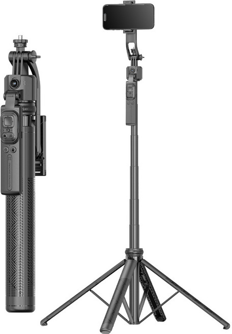 미가 C17 360도 회전 셀카봉 스마트 AI 자동 추적 짐벌 흔들림 방지 확장형 휴대폰 거치대