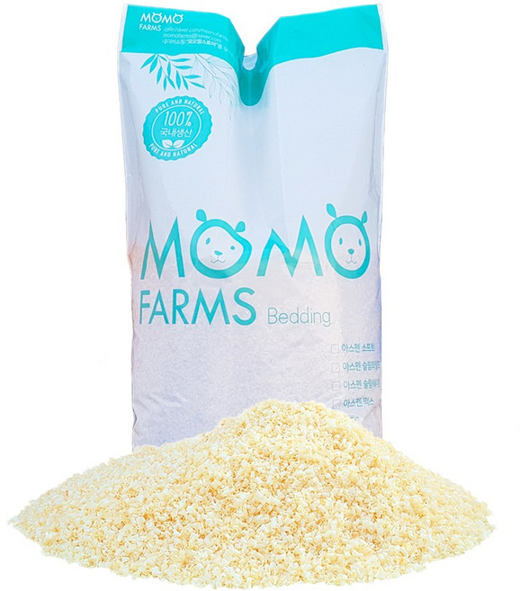 모모팜 슬림와일드 아스펜 베딩 (중포장 30L), 2개, 1.2kg