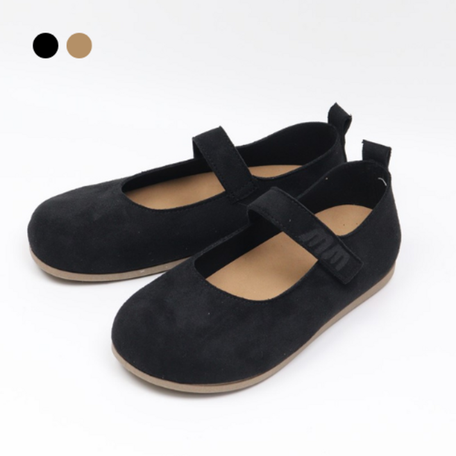 페조 여성 스웨이드 메리제인 플랫슈즈 클래식 기본 PZSL-MK-186