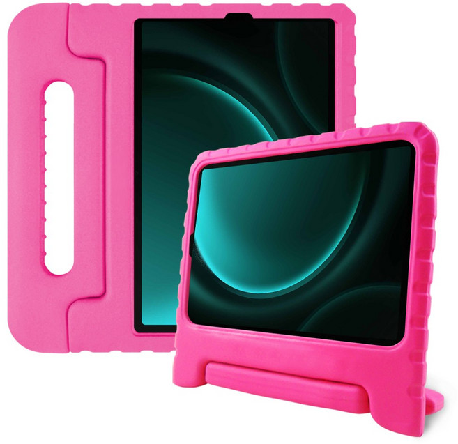 더조은셀러 갤럭시탭 어린이 안전 에바폼 케이스 호환, 핑크