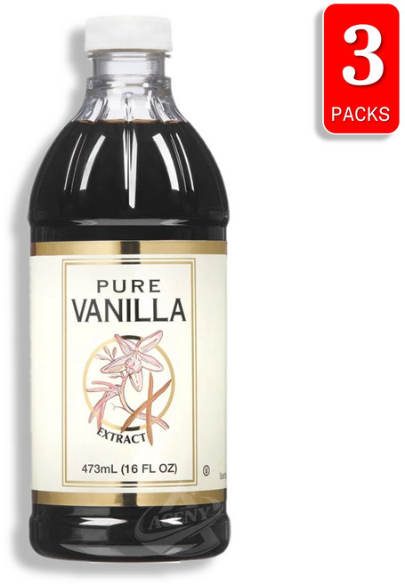 Costco 코스트코 퓨어 바닐라 추출물(Pure Vanilla Extract) 437ml, 3개