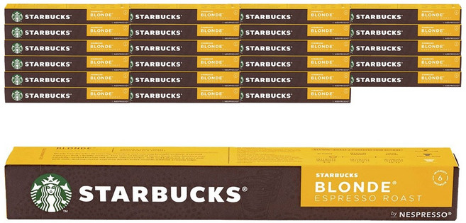 STARBUCKS 星巴克 Nespresso黃金特濃烘焙咖啡膠囊, 24個, 10個