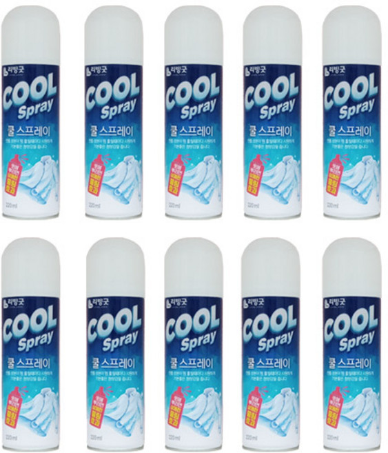 리빙굿 쿨 스프레이, 10개