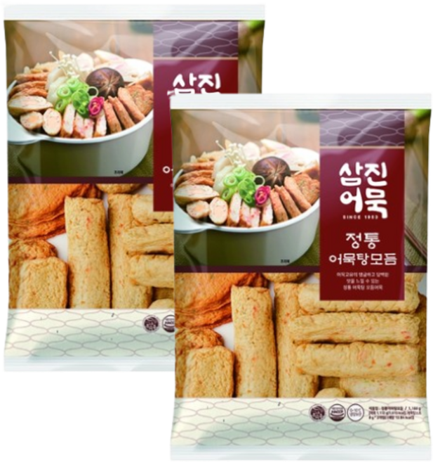 삼진어묵 정통어묵탕 모듬 1188g, 1.188kg, 2개