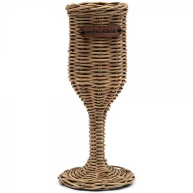 리비에라메종 라탄 장식품 와인컵