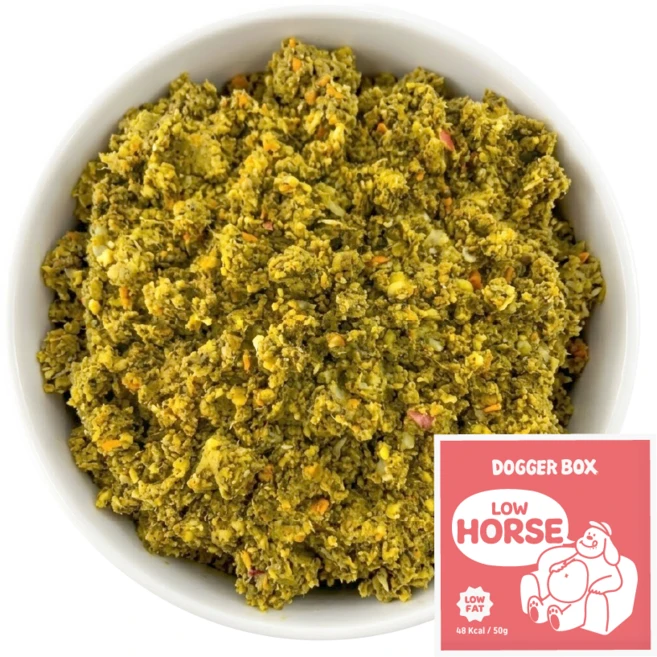 강아지 화식 사료 토핑 저단저지 도거박스, 5개, 50g, 말 - 쿠팡