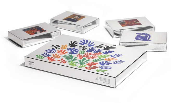 loeytea 아트 인 라이프 01 티 앙리 샘플러 u2013 마티스 컬렉션 선물 피라미드 영감 티백 세트 20개, LOEYTEA Art in Life 01 티 샘플러 선