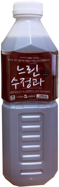 서정쿠킹 느린 수정과 1000ml 서정옥의 느린부엌 (냉장), 1L, 4개