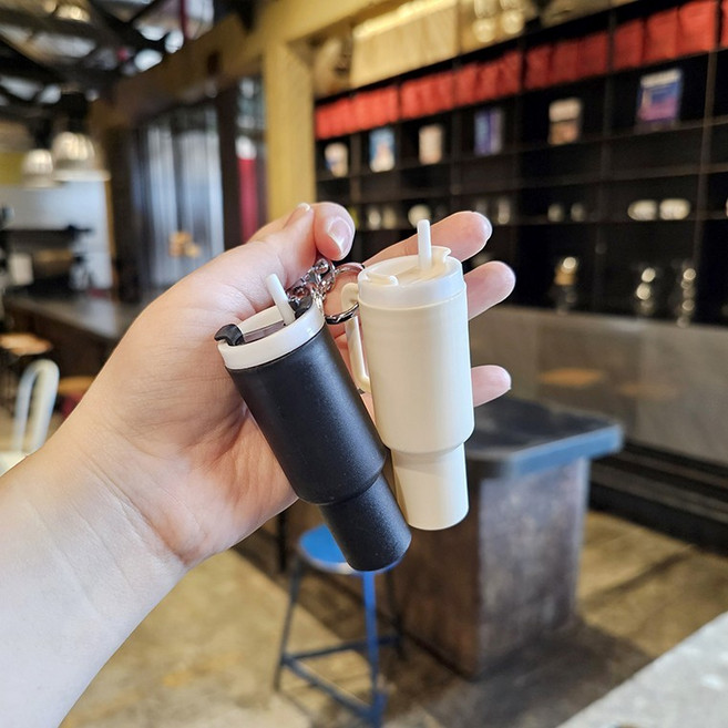 도모아 텀블러 립밤 립스틱 수납 보관 케이스 키홀더 키링