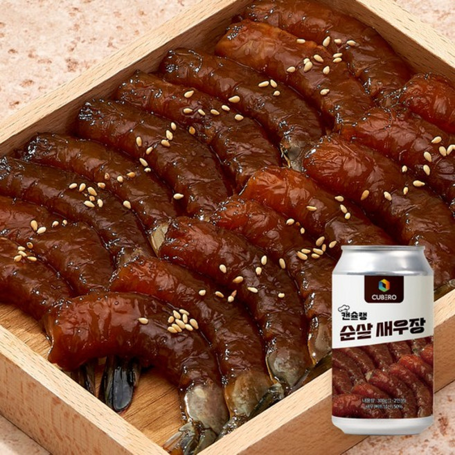 [캔슐랭] 순살새우장 300g, 1