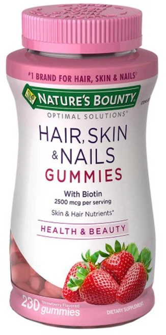 Nature's Bounty 네이처스 바운티 헤어 스킨 네일 230구미, 230정, 1개 - 쿠팡