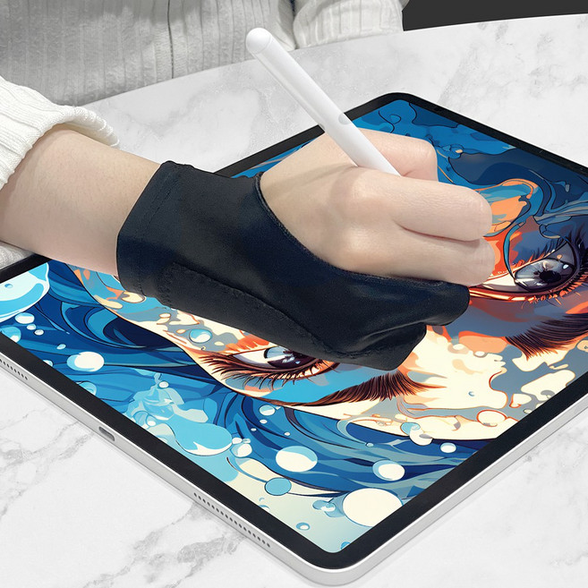 모락 터치 방지 드로잉 장갑, 소, 1개