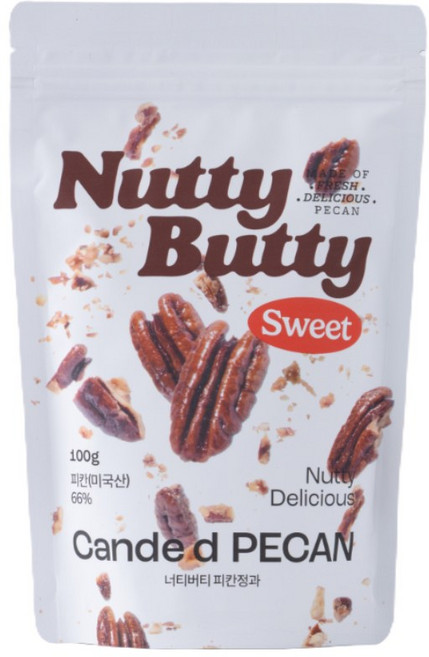너티버티 피칸정과 100g, 1개