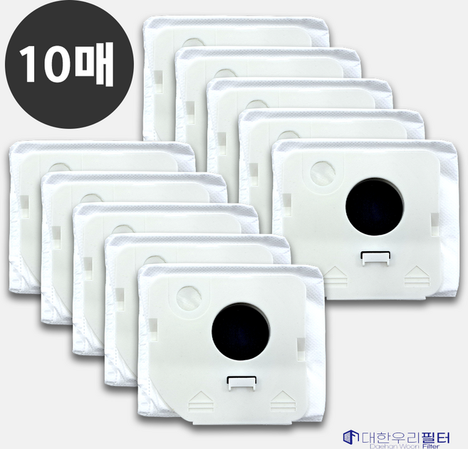 대한우리필터 삼성 비스포크 제트 청소기 먼지봉투 호환 10개 VCA-AD95B 220W 250W 280W, 1세트