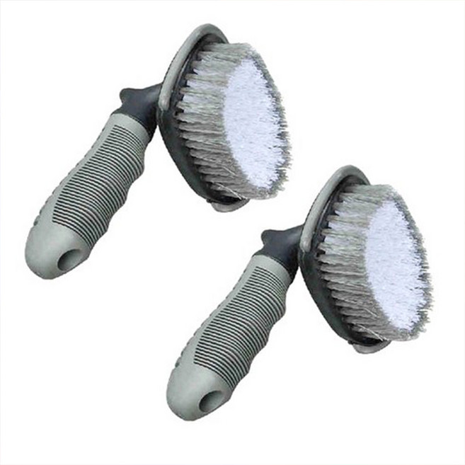 차싹 타이어 브러쉬, 2개, 혼합색상