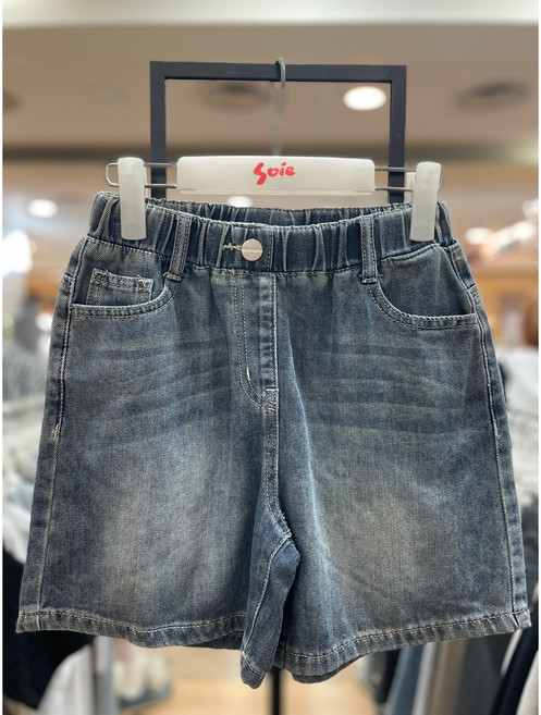 소이 주니어 4 5부 루즈핏 난스판 빈티지진 25M1261