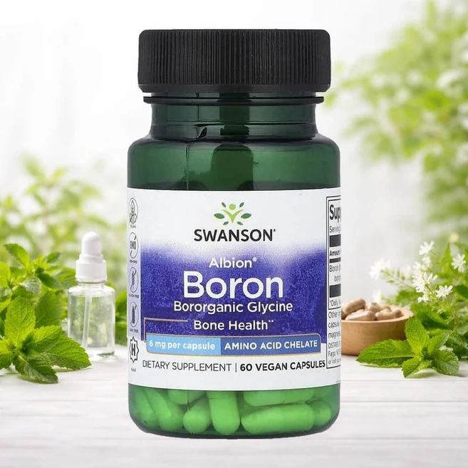 Swanson 알비온 붕소 6mg Albion Boron, 1개, 1개, 60정 - 쿠팡
