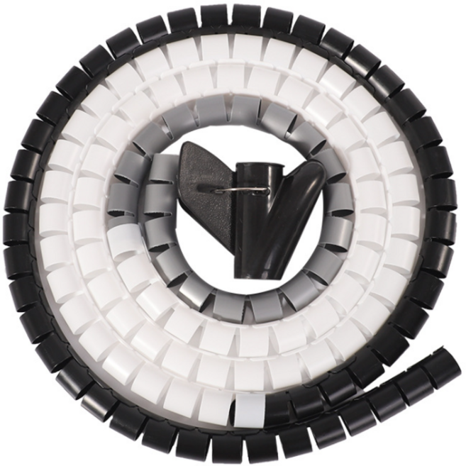 다커버 매직 케이블, 22mm, 블랙, 1개