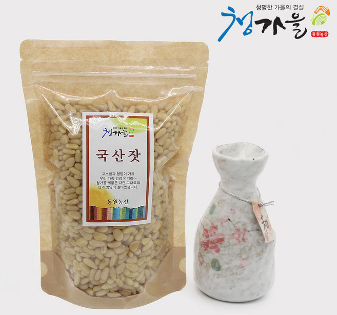 청가을 국산 잣 400g, 1개, (25년산)국산 햇황잣 400g