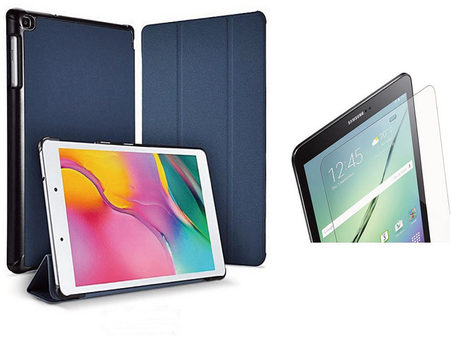 삼성 패드 태블릿 PC 갤럭시 탭 A11 SM-X133 WIFI 64G 8.7 갤탭 인강 수업, Wi-Fi, 64GB, 그레이+스마트케이스 네이비+필름