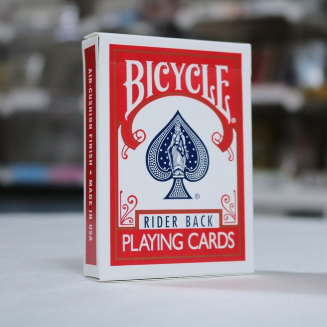 유매직 마술도구바이시클카드 808정품(오후3시30분 결제까지 당일출발) 마술카드, 레드, 1개, 레드