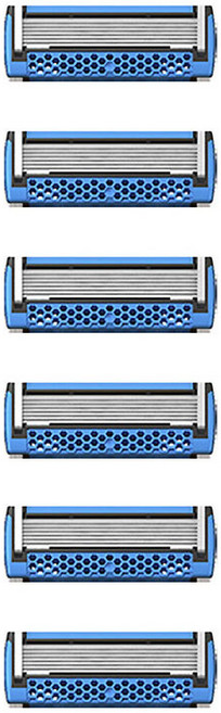 도루코 페이스7 면도날 6개, 3세트, 2개입