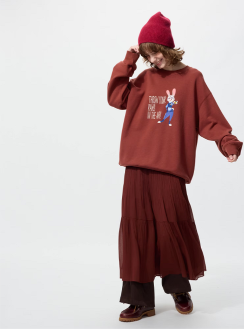 유니클로 주토피아 남여공용 스웨트셔츠 485029