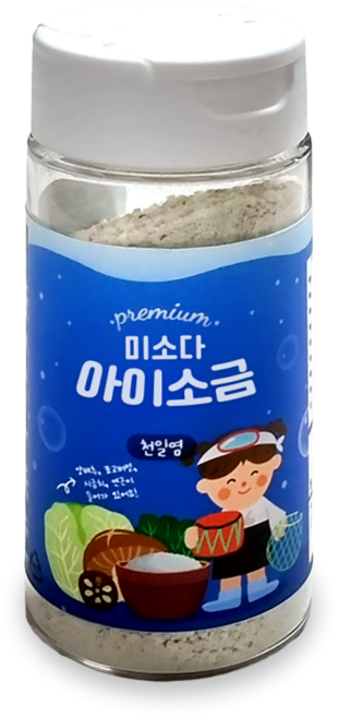 미소다 아이소금, 1개, 100g, 첫소금
