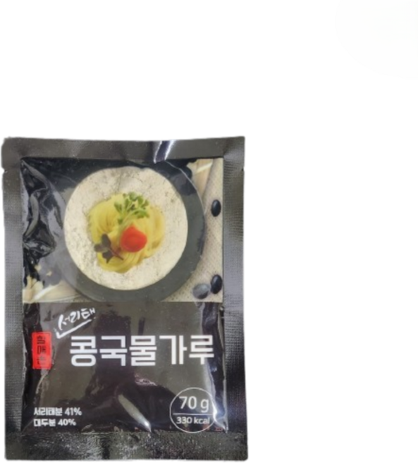 할매손 서리태 콩국물가루70g 일회용 소포장 여름별미, 2개, 70g