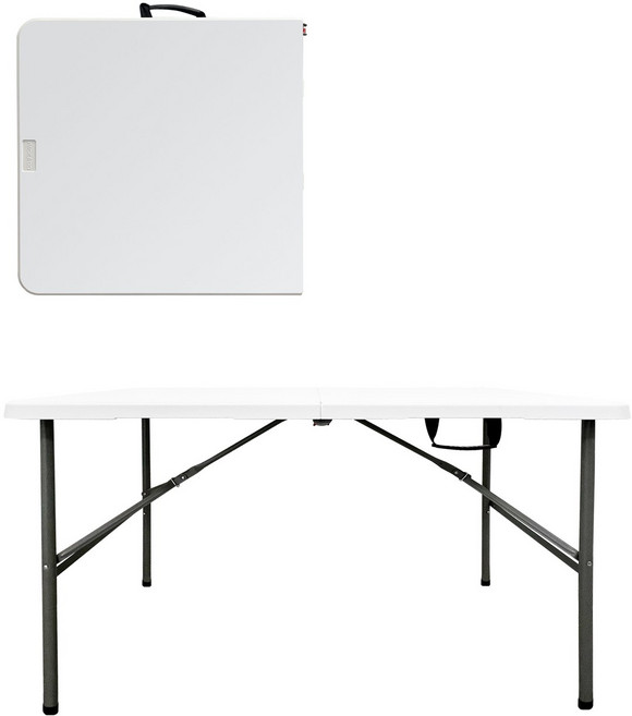 루니 브로몰딩 접이식 폴딩 플라스틱 야외 테이블 1200, 브로몰딩테이블1800