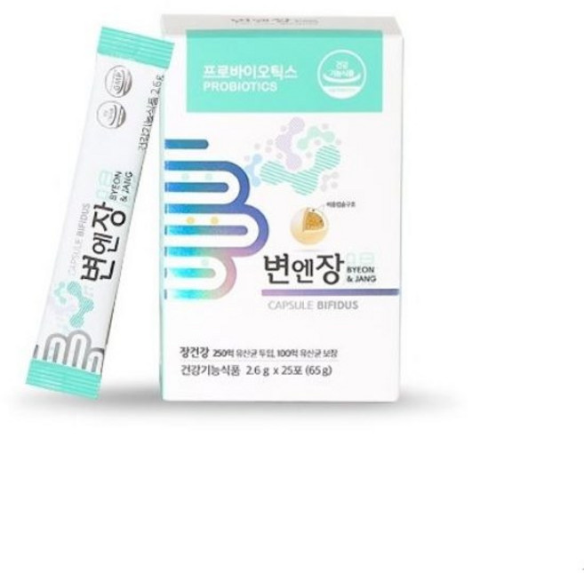 [제월당] 신바이오틱스 유산균 변엔장 30포 100억 유산균 보장, 1개, 78g