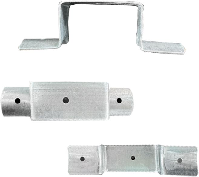 각 새들고정구 60x30 c형강 각 파이프새들 비닐하우스 자재 부속, 1개