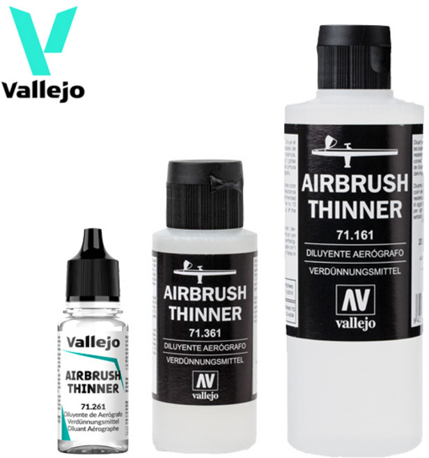 바예호 아크릴 도료 에어브러쉬용 아크릴 신너 시리즈 17ml 60ml 200ml, 161 Thinner (200ml), 1개