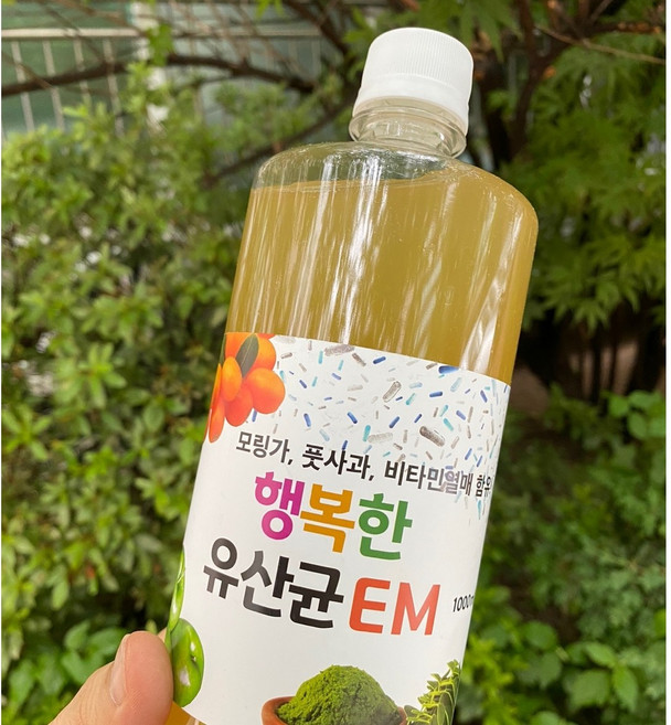 행복한도가수 1리터 유정룡효소과학 1병 도가수 EM 마시는 이엠 식용 맑은EM원액, 1L, 1개