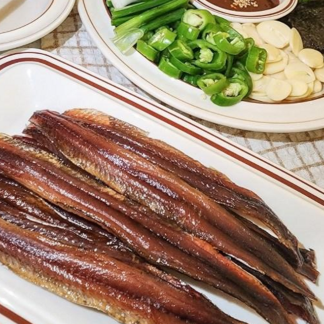 [제철미각]윤기좔좔 고소한 포항 햇 과메기, 1박스, 20쪽(10미)-야채 소세트