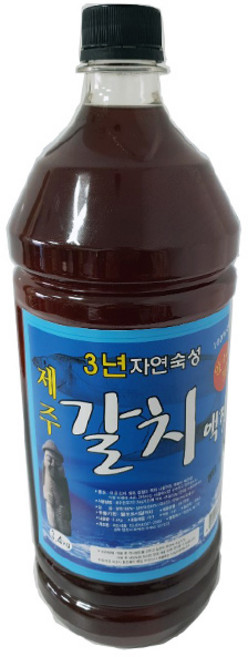 [푸드홀마켓] 안가네젓갈 제주 갈치액젓 3.4kg 3년자연숙성, 3.4g, 1개