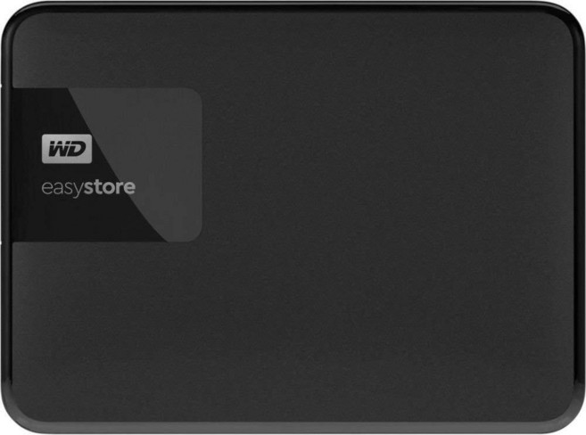 WD Easystore 1TB 외장 USB 3.0 휴대용 하드 드라이브 - 블랙 WDBDNK0010BBK-WESN 132438, WD Easystore 1TB 외장 USB 3.0 휴대
