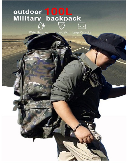 나물가방 대용량 산나물가방 약초 가방 90L 100L 배낭, 베이지