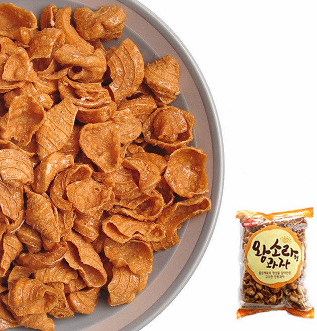 광일식품 왕소라형과자, 6개, 270g